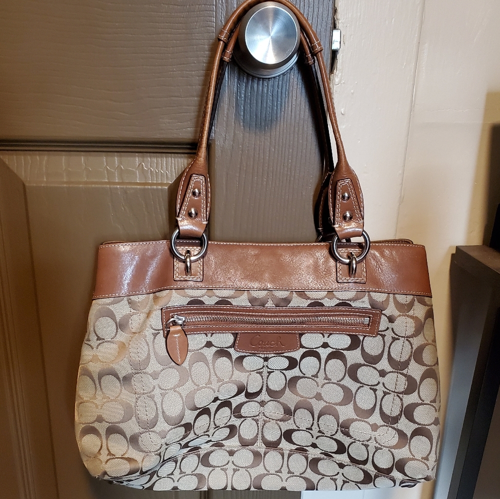 Coach logo bag